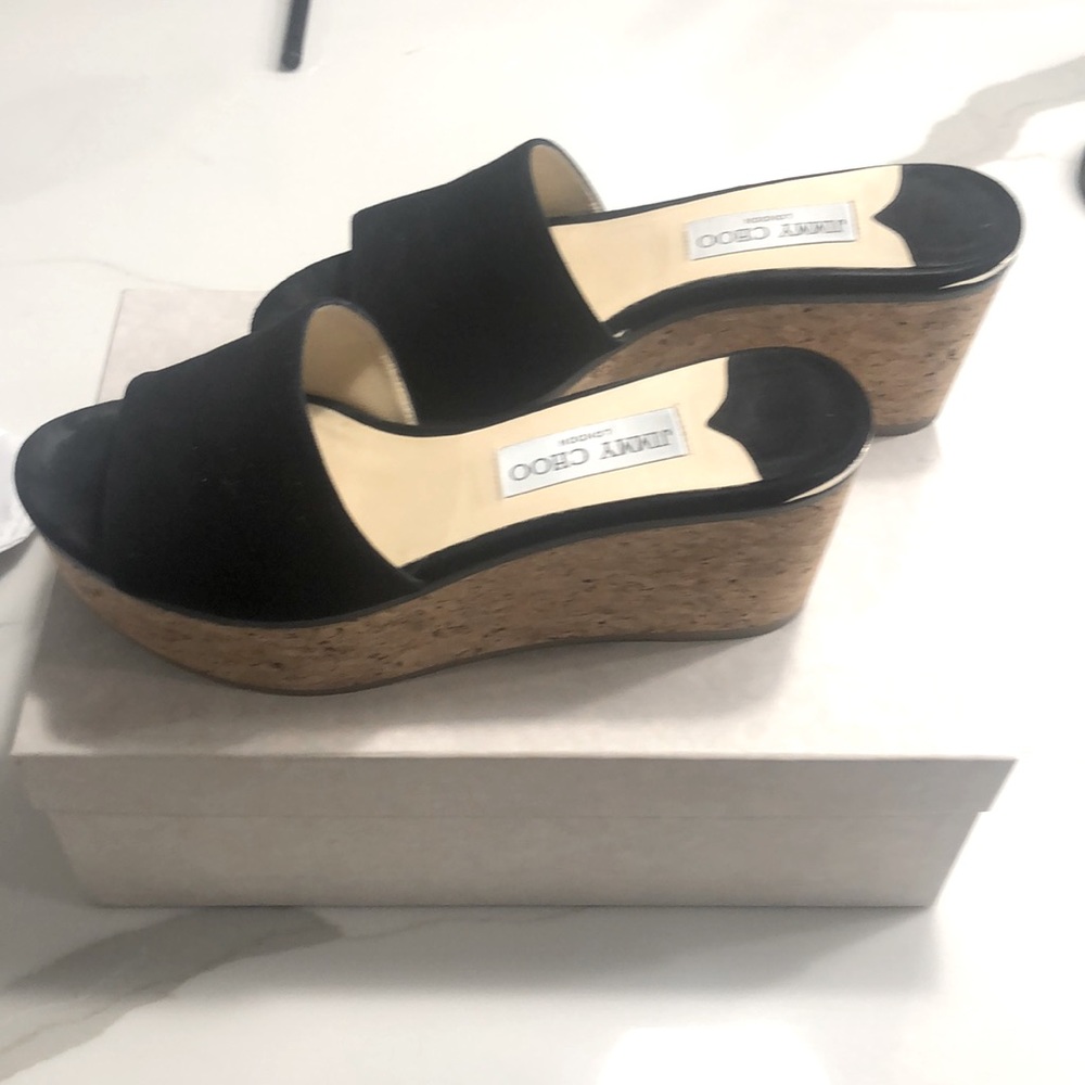 Jimmy Choo wedge slide